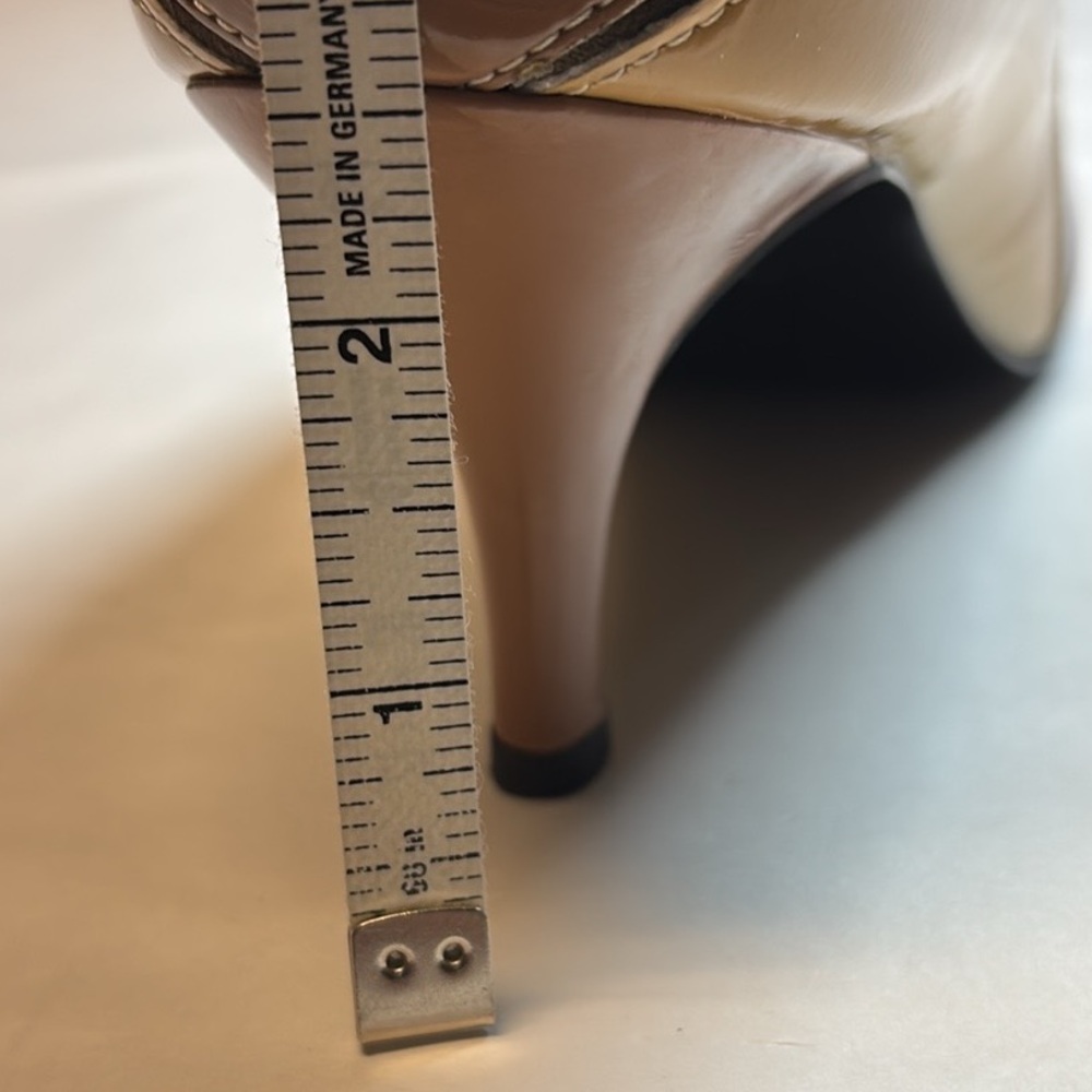 J.Renee Tangle Colorblock Patchwork Pointed Toe Kitten Heels in Size 6.5 - Picture 14 of 16
